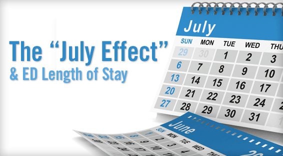 The “July Effect” & ED Length of Stay