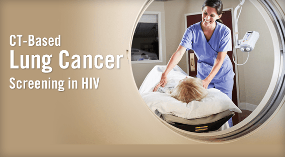 CT-Based Lung Cancer Screening in HIV