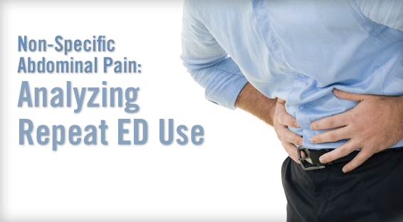 Non-Specific Abdominal Pain: Analyzing Repeat ED Use