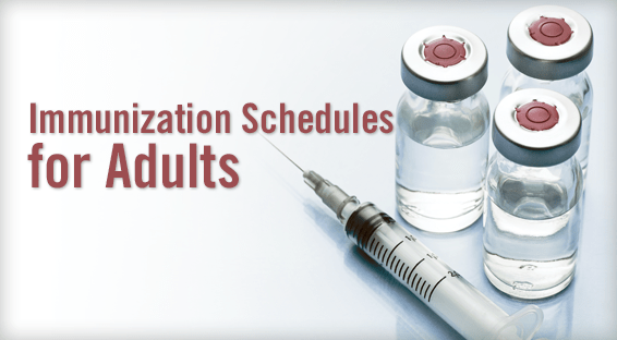 The 2015 Immunization Schedule for Adults