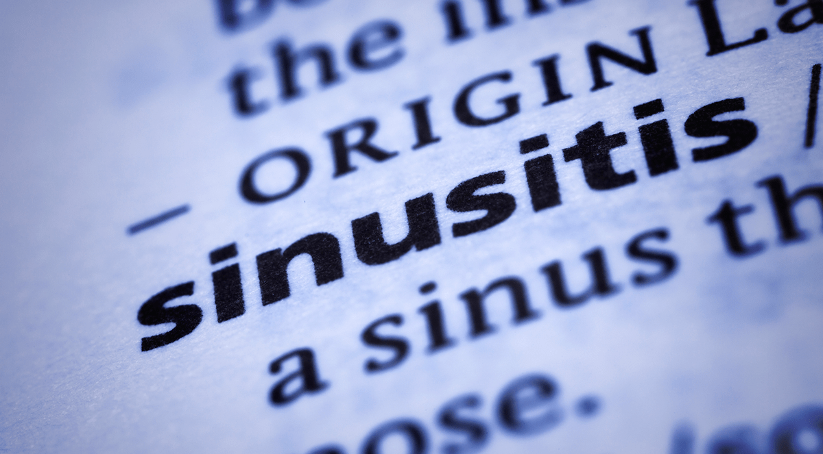 Expert recommends best practice to treat adult sinusitis