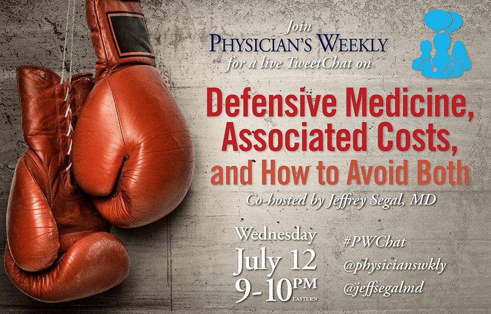 TweetChat: Defensive Medicine, Associated Costs & How to Avoid Both