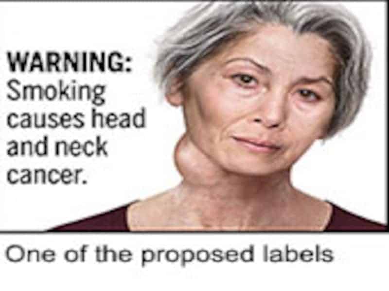 FDA Proposes Graphic Warning Labels on Cigarettes