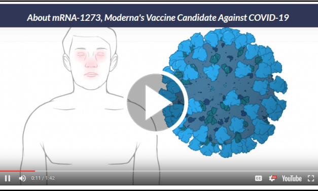 VIDEO:  Moderna’s Potential Vaccine (mRNA-1273) Against COVID-19
