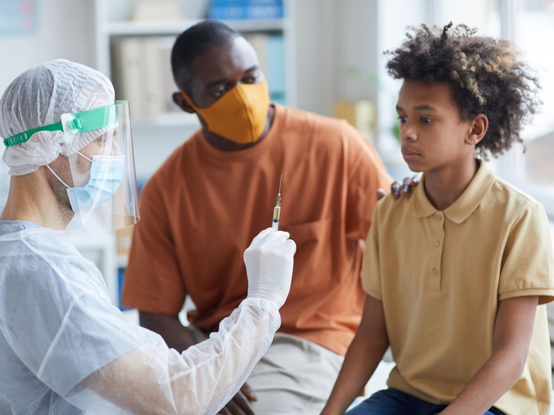 Vaccine Effectiveness Modest for Children, Teens During Omicron