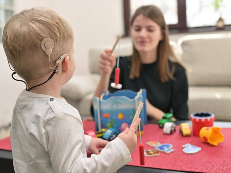 Cochlear Implants Beneficial for Deafness, Developmental Delays