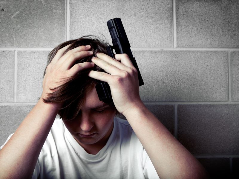 Suicidal Ideation More Likely in Teens With Firearm Access