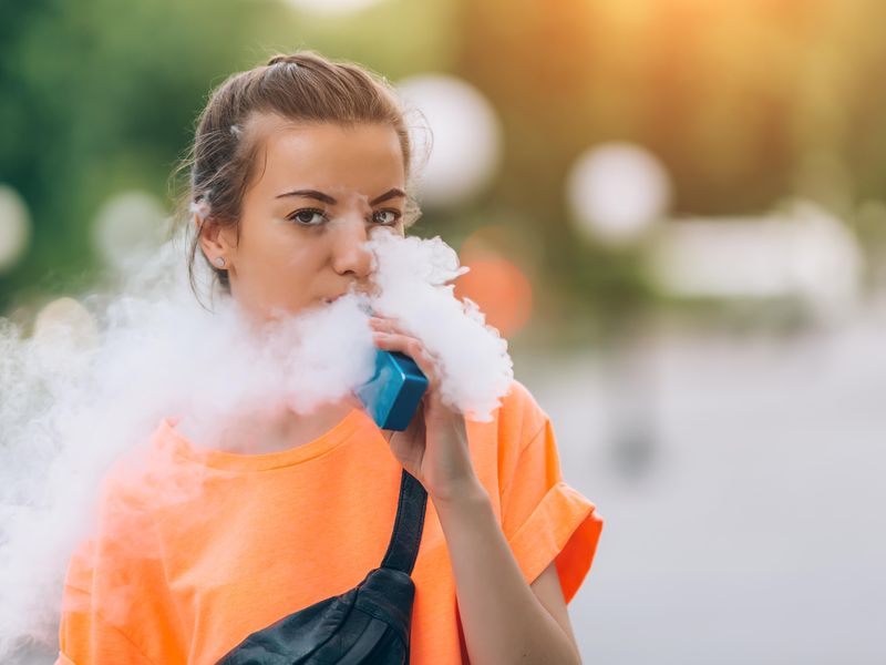 Risk for Vaping Up for Physically Active High School Students