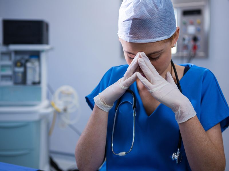 COVID-19 Pandemic Tied to Burnout in Health Care Professionals
