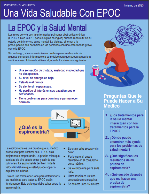 Unva Vida Saludable Con EPOC – [Healthy Living COPD Winter 2023]