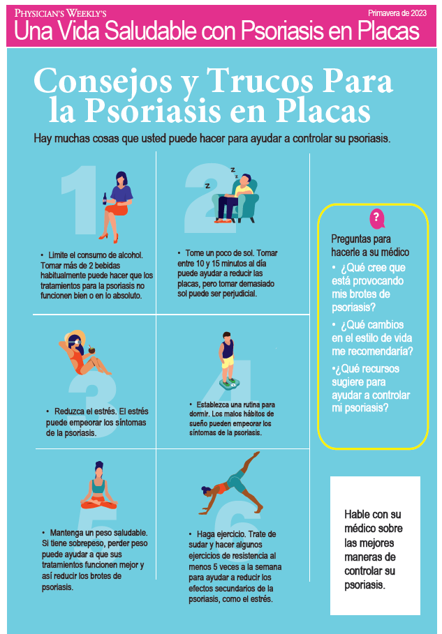 Una Vida Saludable Con Psoriasis en Placas (Healthy Living With Plaque Psoriasis – Spring 2023)