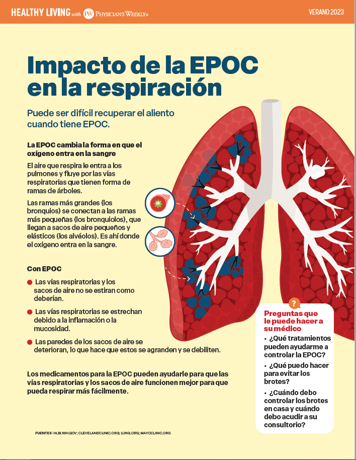Una Vida Saludable Con EPOC (Healthy Living With COPD – Summer 2023)