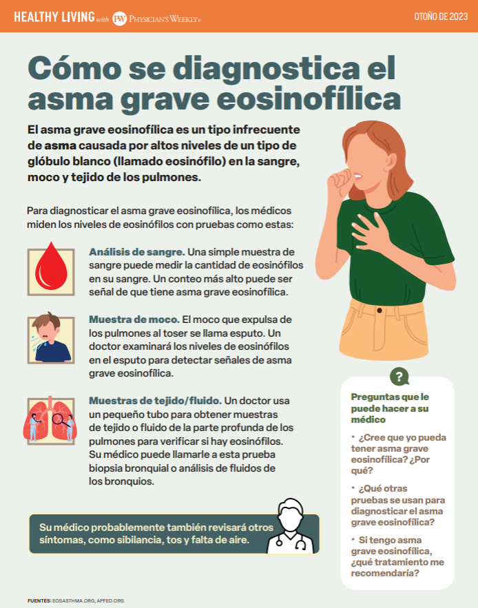Una Vida Saludable Con Physician’s Weekly – Asma Eosinofílica Severa (Healthy Living With Physician’s Weekly – Severe Eosinophilic Asthma Fall 2023)