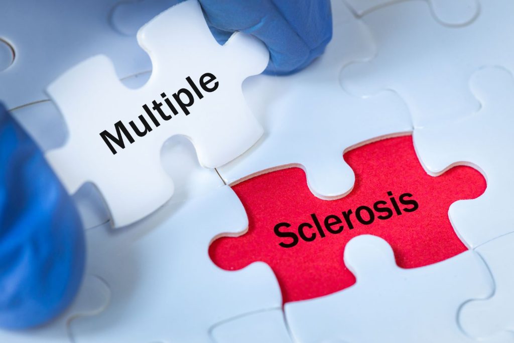MS Multiple sclerosis puzzle piece neurology