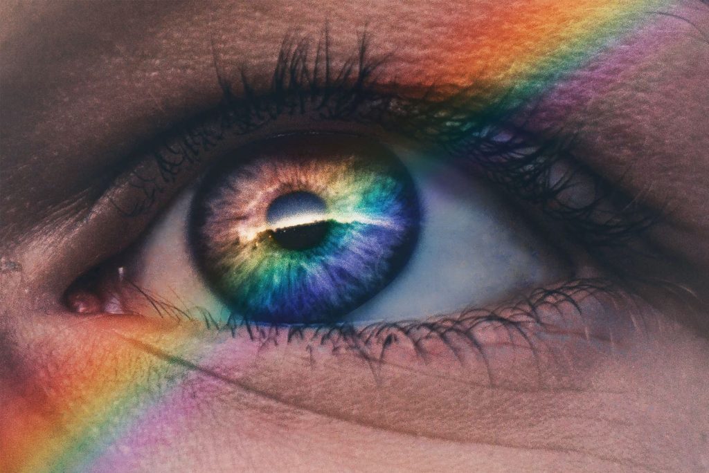 vision color rainbow eyesight opthalmology eyes eyeball macular
