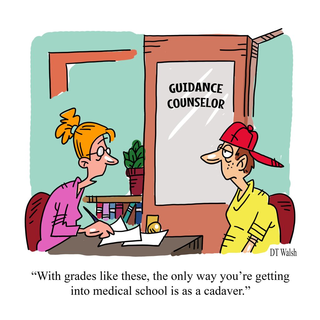 Medical School cartoon