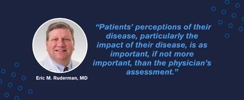 Eric M. Ruderman, MD, feature image with quote