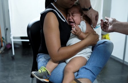 Brazil slams Venezuela as measles spreads across border