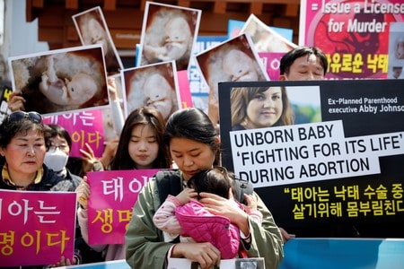 South Korea court strikes down abortion law in landmark ruling