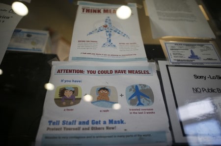 U.S. measles outbreak triggers quarantine at two Los Angeles universities