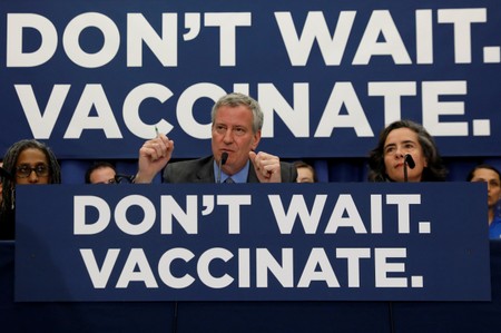 77% of Americans say kids should get measles shot even if parents object: Reuters Poll