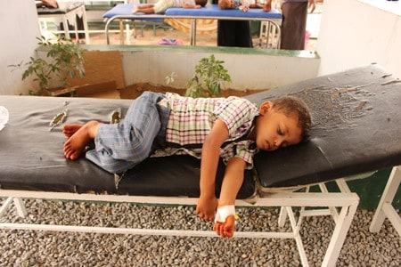 Cholera surge stalks Yemen’s hungry and displaced