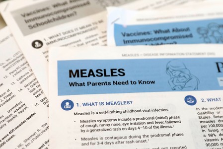 U.S. health officials record 14 new cases of measles as outbreak slows