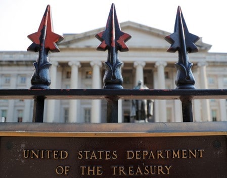 U.S. budget deficit widens; spending up on health, military