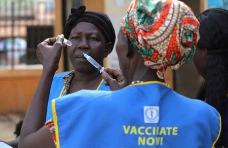 Measles vaccine drive aims to protect 45 million children in Africa, Asia