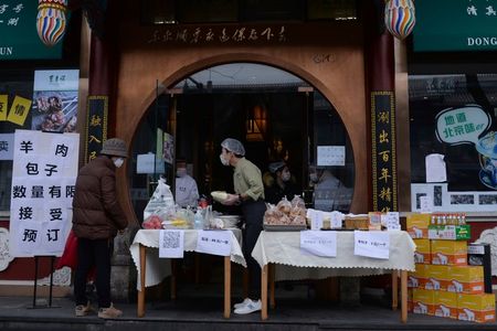 Coronavirus scare leaves China’s empty restaurants selling off stocks