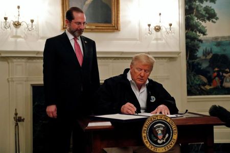 Trump signs $8.3 billion spending bill to boost coronavirus response