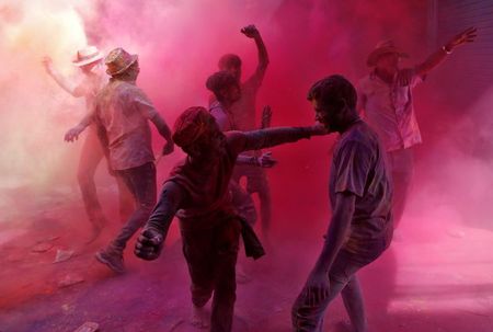 India’s celebration of festival of colors muted amid coronavirus fears