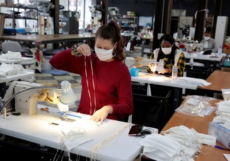 ‘Laser-focused’ on surgical masks, U.S. textile firms pivot in coronavirus pandemic
