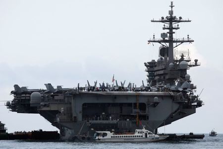 Three sailors on board U.S. aircraft carrier have coronavirus – Navy