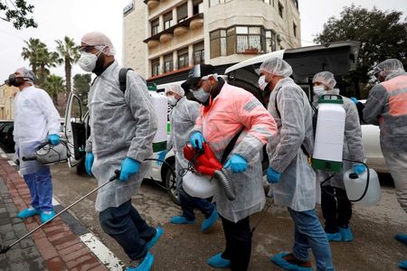 Palestinians report first death from coronavirus