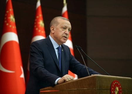 Erdogan says Turkey will overcome coronavirus in two-three weeks; school closures extended