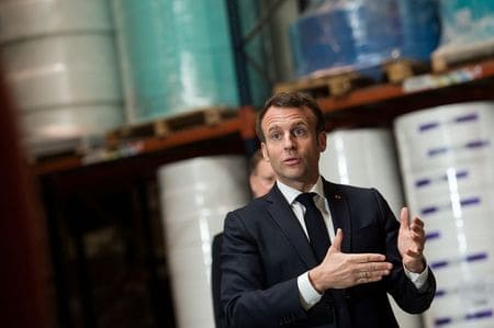 Amid criticism, Macron vows to raise medical gear output to tackle coronavirus