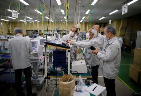 Japan animal ventilator maker looks to boost output for human coronavirus patients