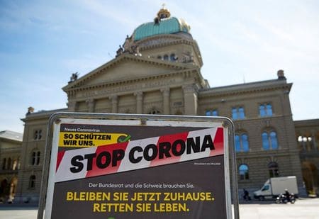 Swiss coronavirus death toll rises to 1,135, confirmed infections hit 27,740