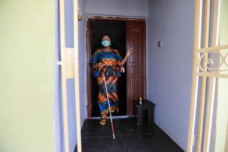 Visually impaired Nigerians struggle to navigate coronavirus challenges