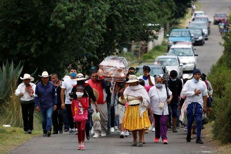 Study shows 8,000 additional deaths in Mexican capital as coronavirus rages