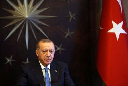 Turkey targets return to normal toward end of May, Erdogan says
