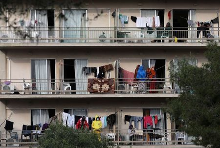 Coronavirus hits migrant hostel as Greece plans to ease lockdown