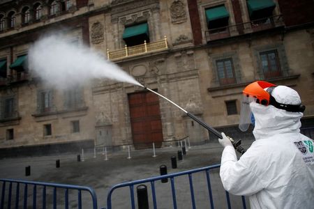 Mexico’s health ministry says coronavirus cases surpass 9,000