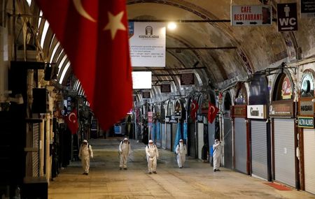 Turkey says virus outbreak under control, as death toll rises by 117 to 2,376