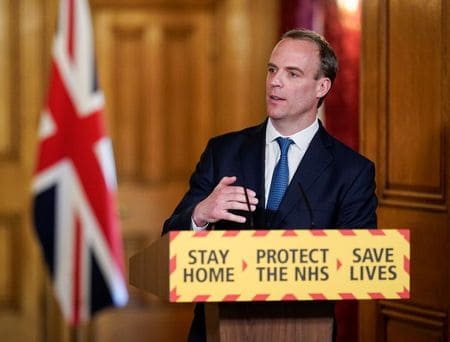 UK will host a global vaccines summit on June 4: UK foreign minister Raab